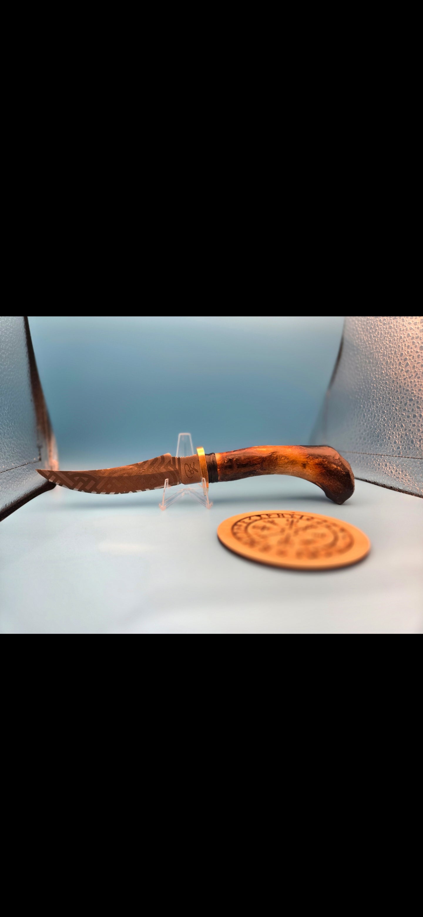 Stag Bone Skinner: Resin Pummel