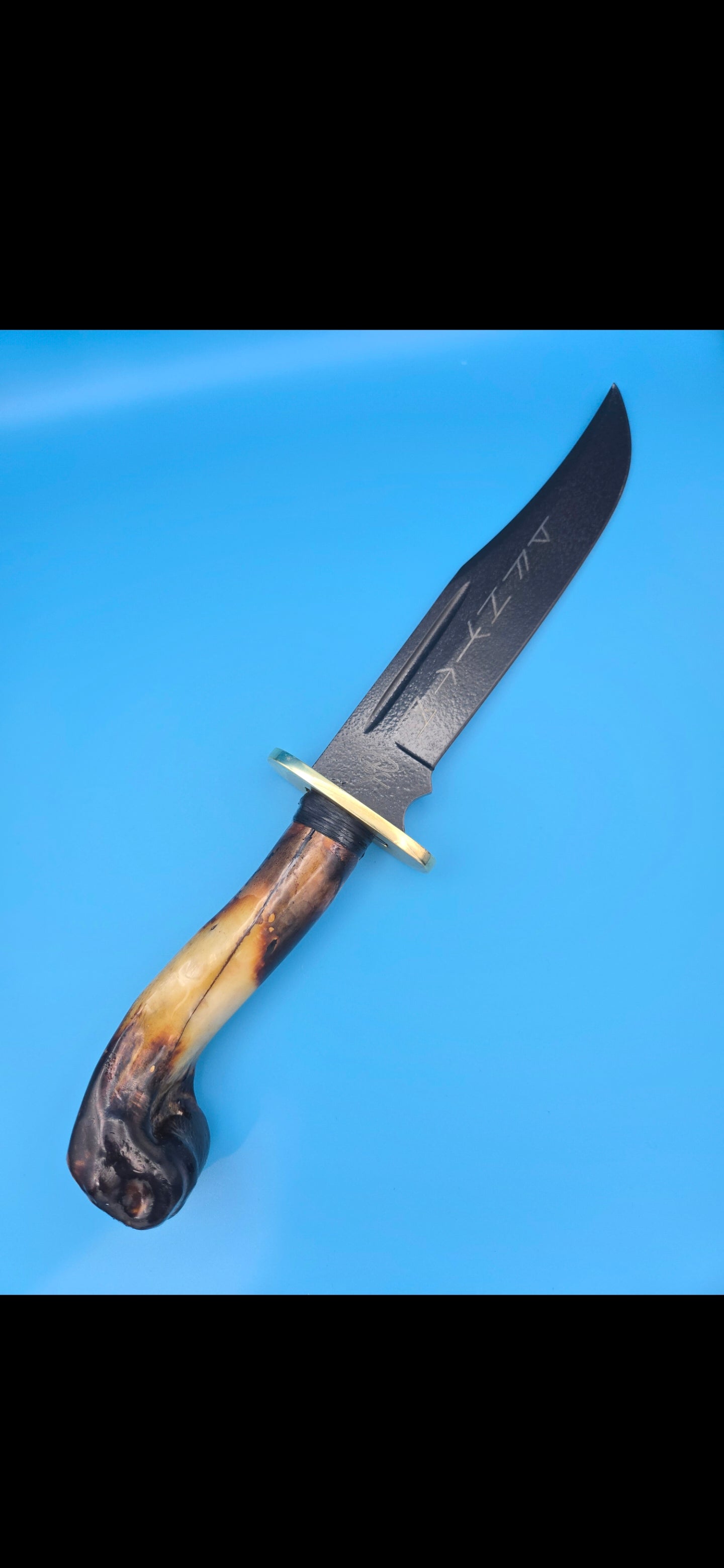 Stag Bone Blade: Norse